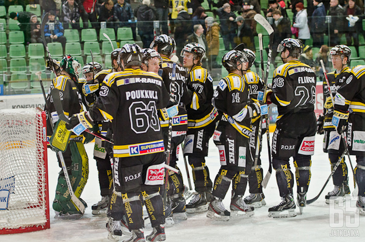 Idän pieni jättiläinen JYPin kiusaksi 14 01 2014 JYP SaiPa