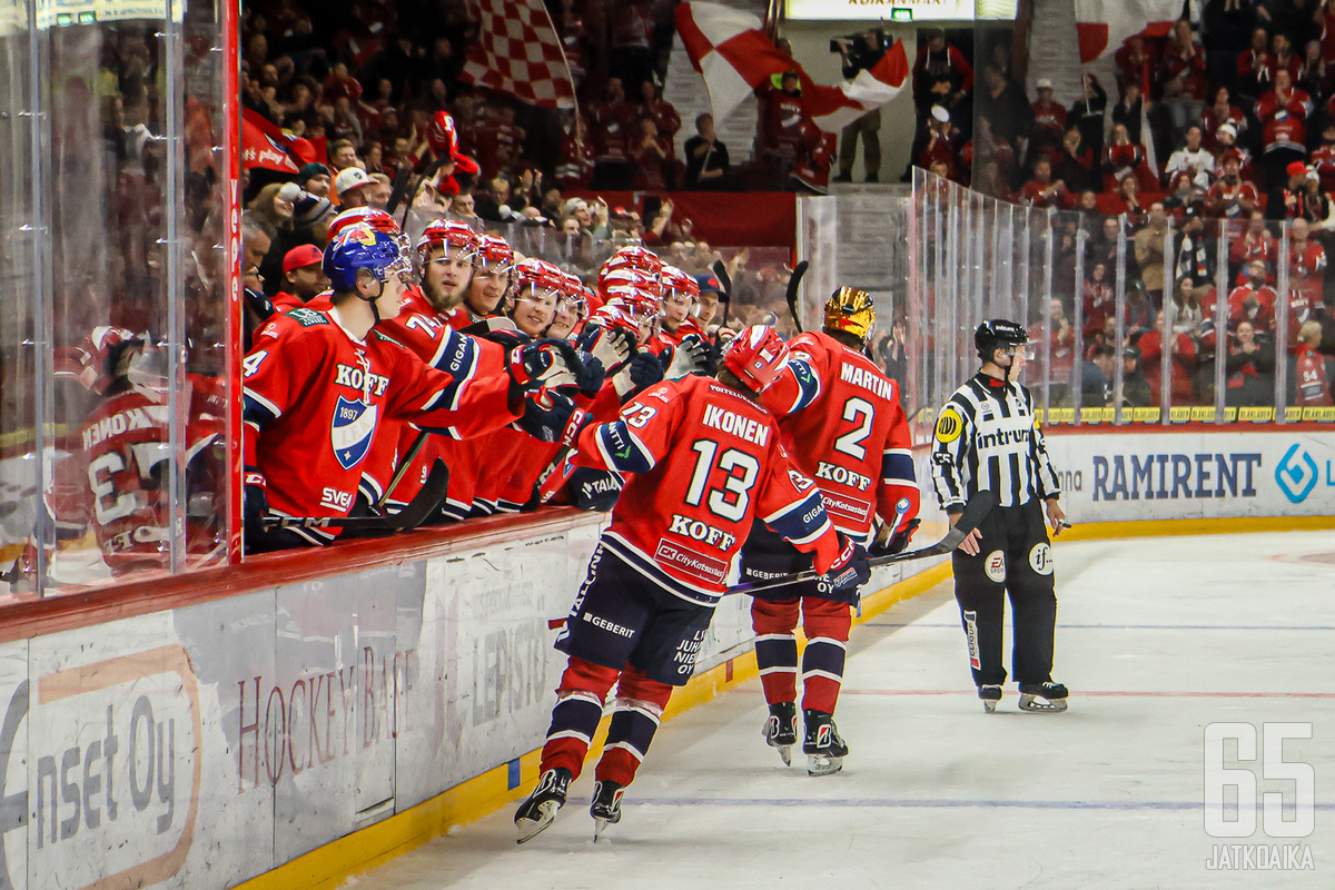 HIFK:lla on ollut jo kolme loppuunmyytyä kotiottelua tällä kaudella