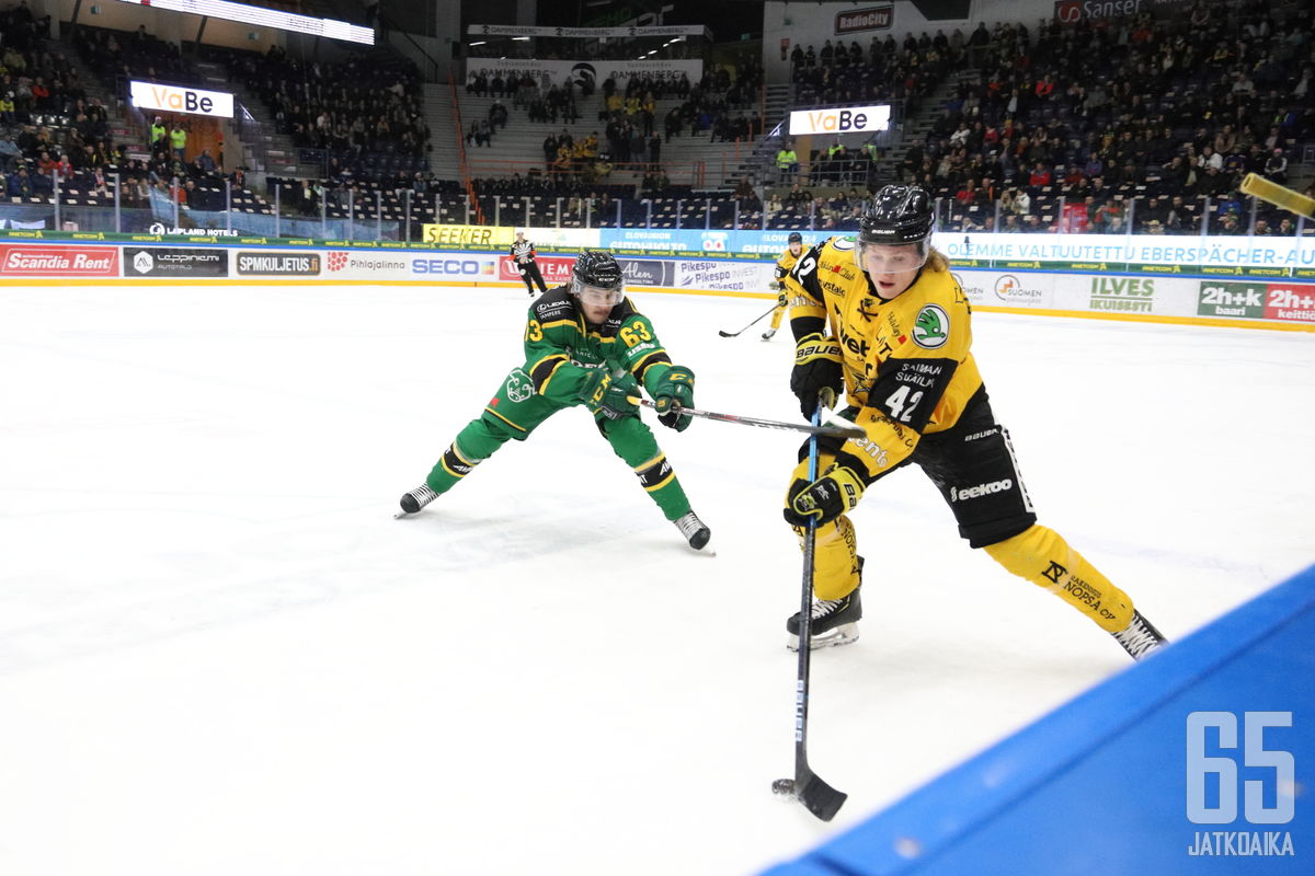 Robin Salo on ollut suuressa roolissa kuluvan kauden otteluissa.