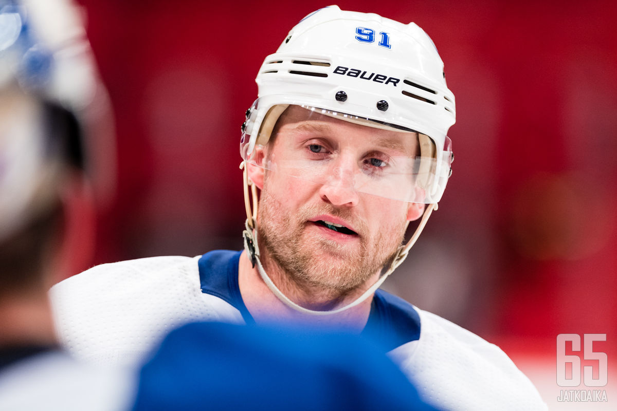 Stamkos ei palaa peleihin ainakaan vielä.