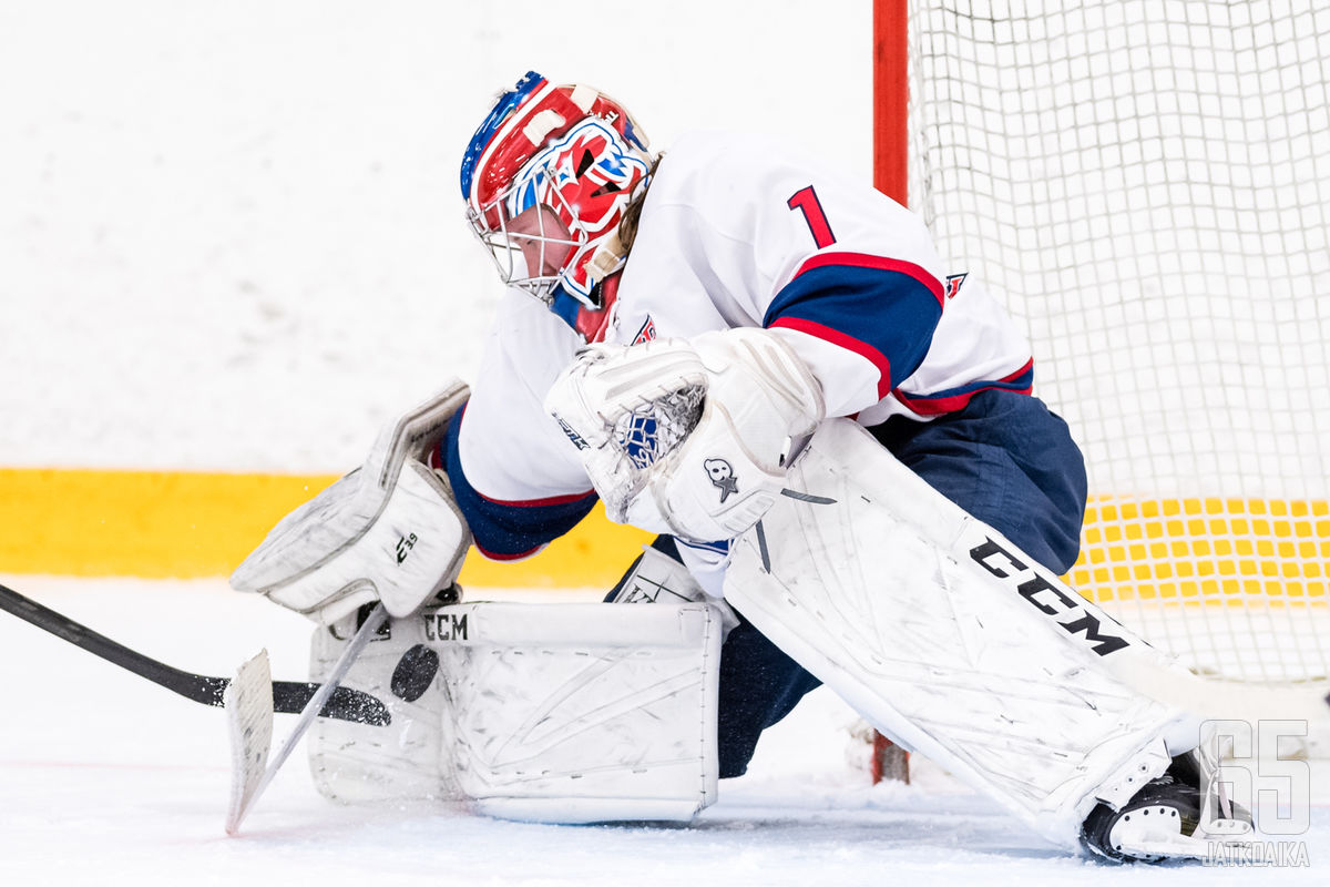 Sanni Ahola pelasi HIFK:ssa ennen lähtöään Pohjois-Amerikkaan.