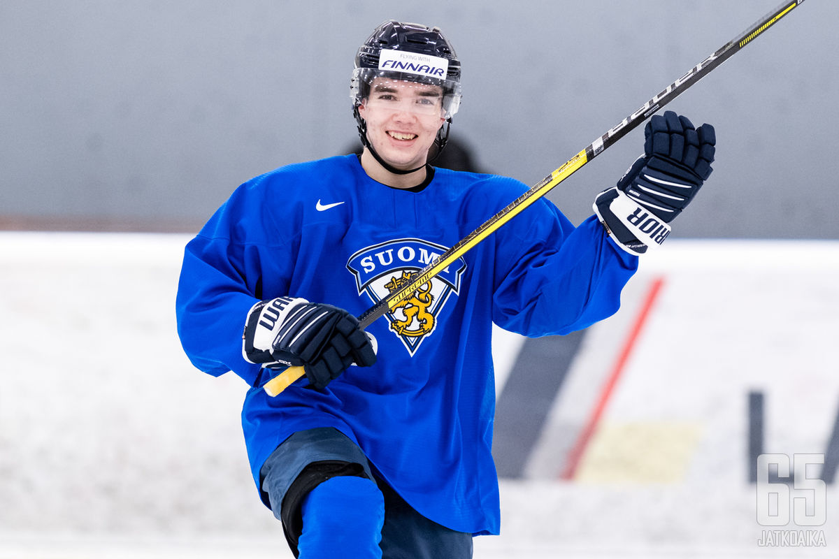 Ville Heinola on Suomen tärkeimpiä pelaajia nuorten MM-kisoissa.