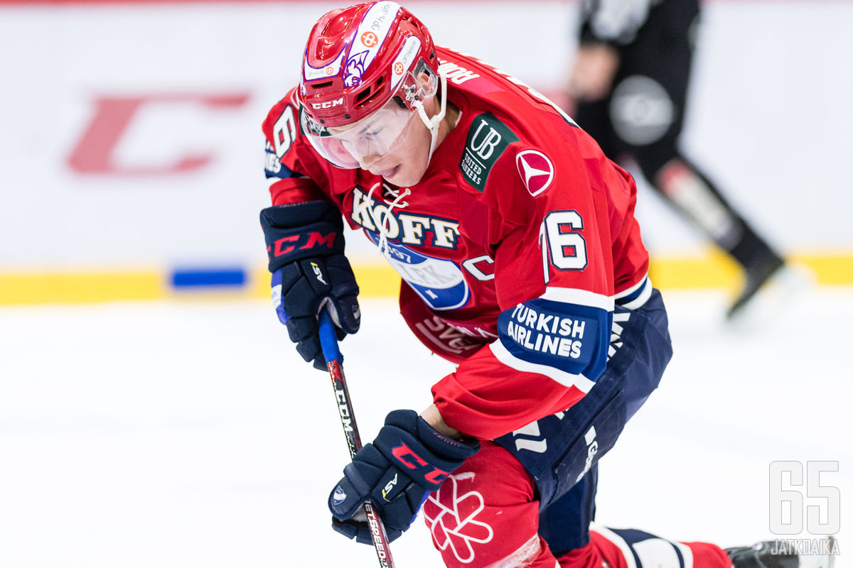 Jere Sallinen nousi HIFK:n parhaimmaksi maalintekijäksi. 