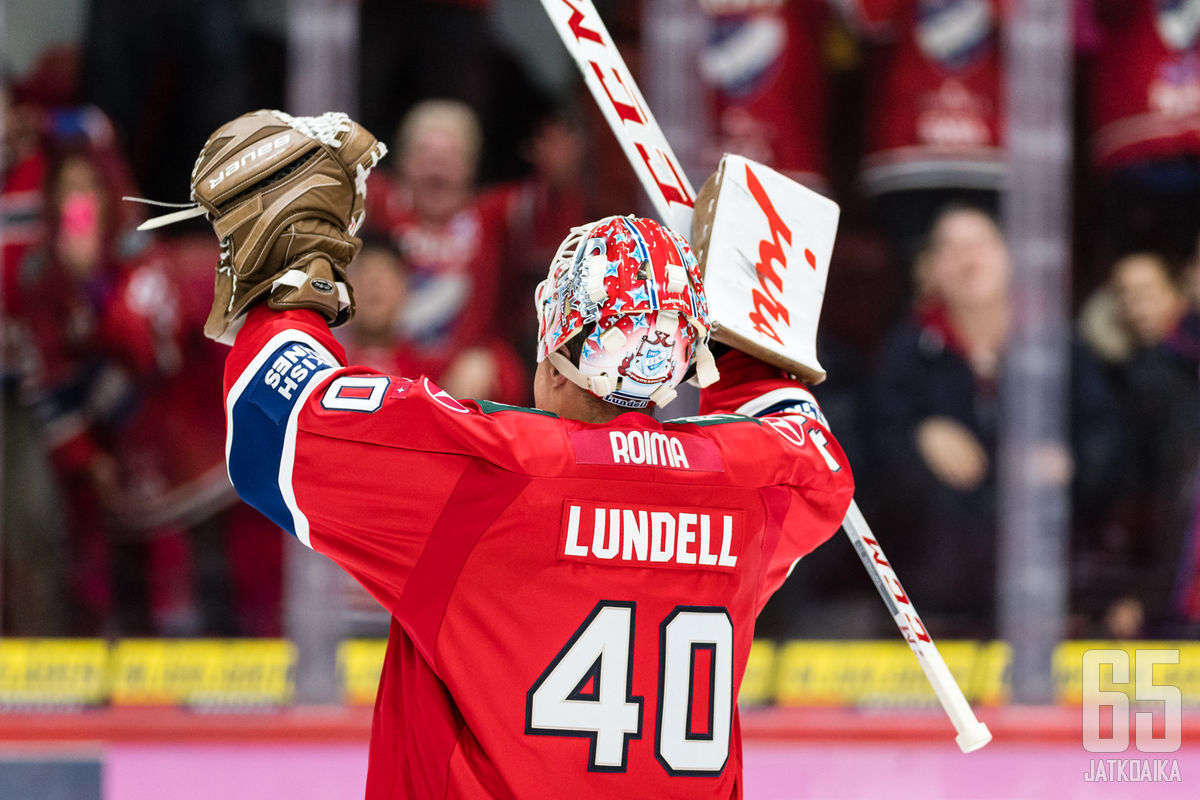 Jan Lundell palasi yhdeksi otteluksi HIFK:n maalille.