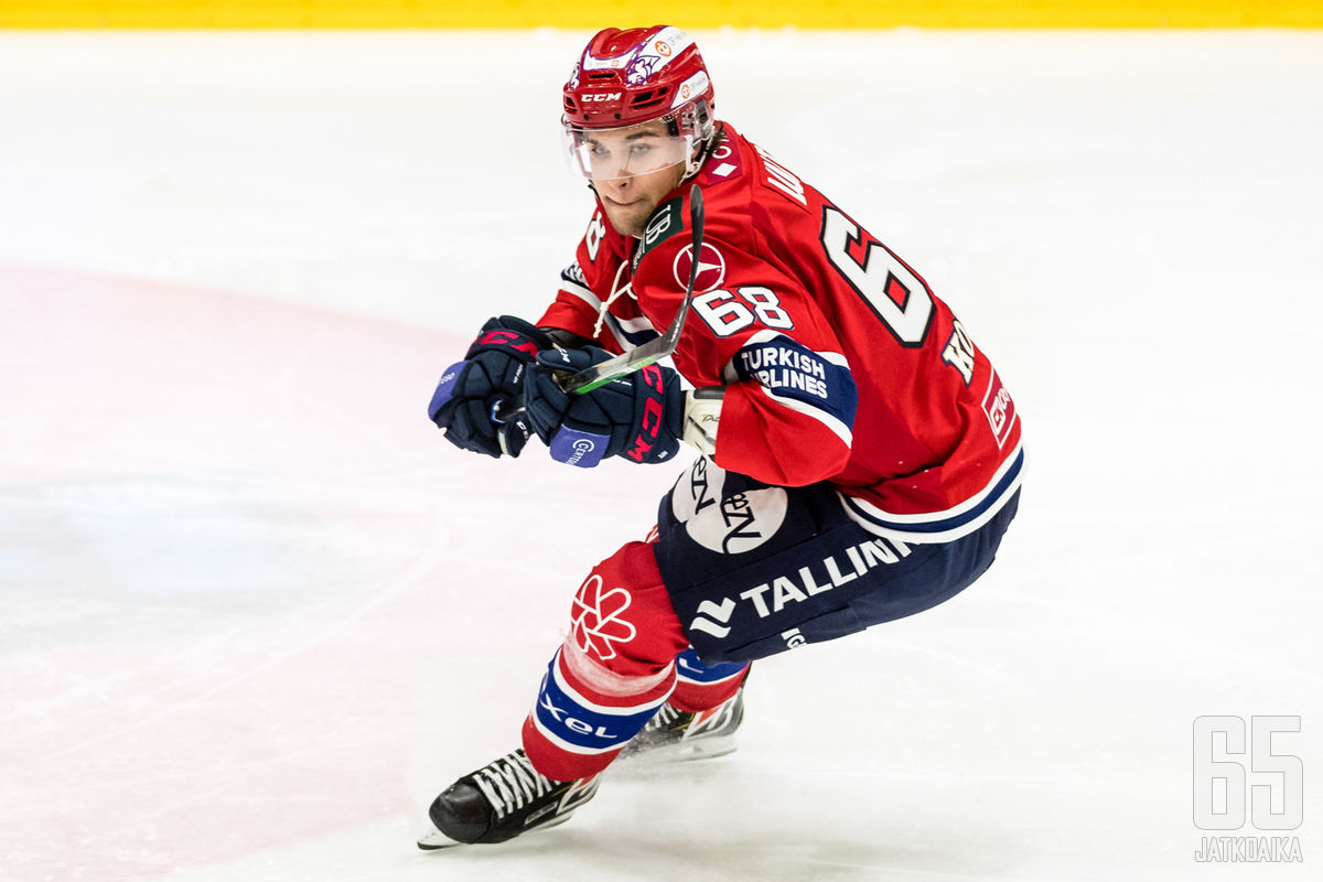 Joona Luoto edusti alkukaudella HIFK:ta.