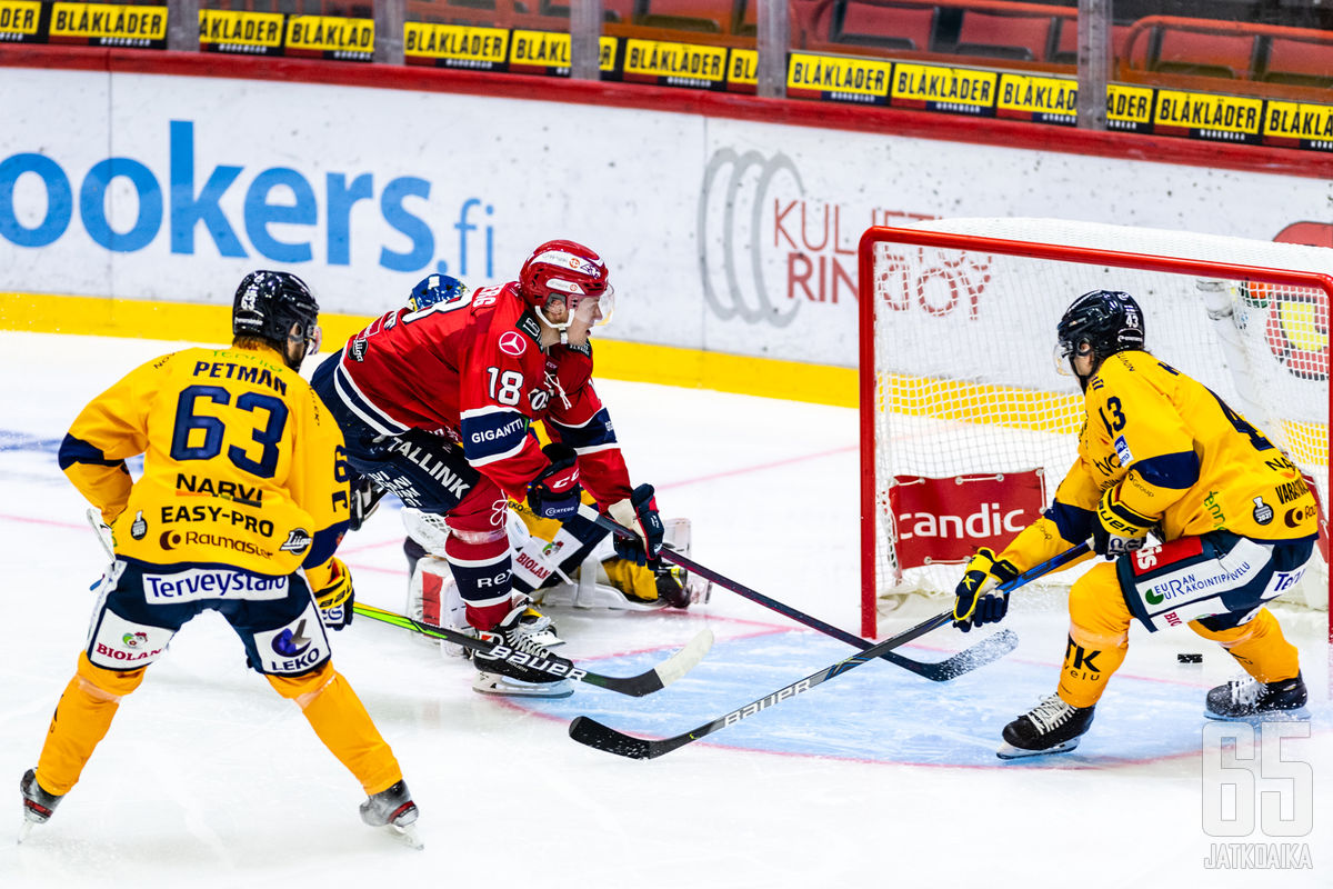 HIFK ja Lukko kohtaavat kolmatta kertaa tälle kaudelle.