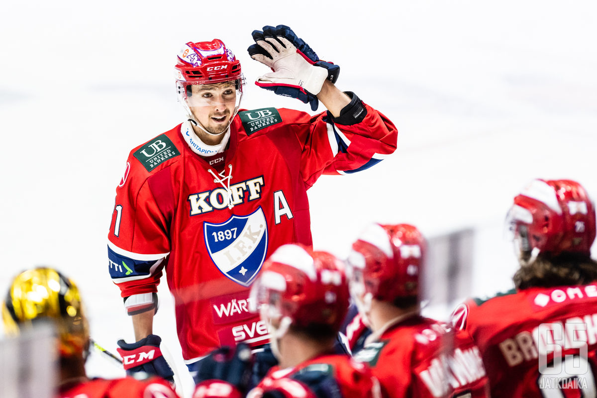 Koivistoinen oli yksi HIFK:n tehomiehistä.