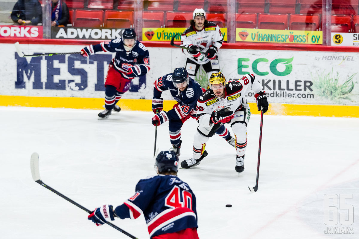 Werbik tehoili itsensä Mestis-pelaajien arvostamaksi.