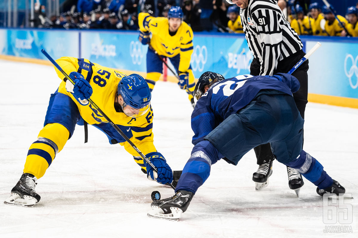 Joukkueet kohtasivat viimeksi Pekingin olympiakaukalossa.