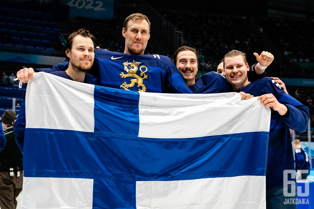 Suomen jääkiekkomaajoukkue on nyt Ruotsin median huulilla.