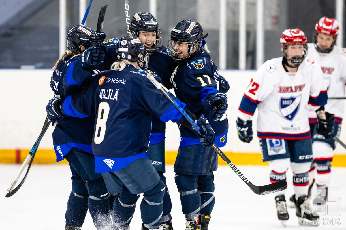 Kiekko-Espoo Voitti HIFK:n Naisten Liigan Avausfinaalissa Tylyin ...