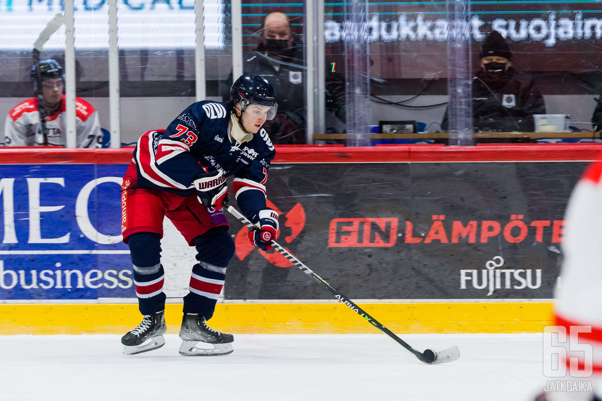 Jesper Larinmaalle kausi oli haasteellinen loukkaantumisten vuoksi.