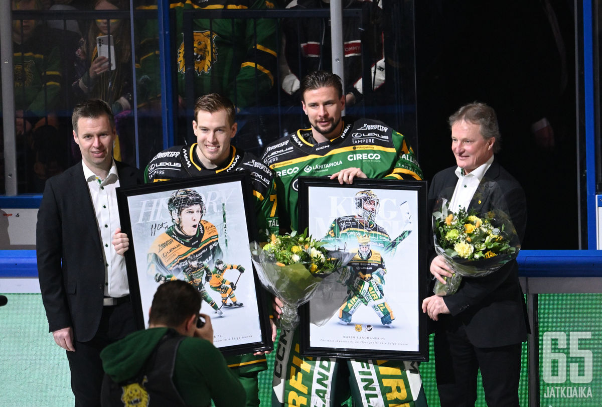 Les Lancaster ja Marek Langhamer tekivät Ilves-historiaa.