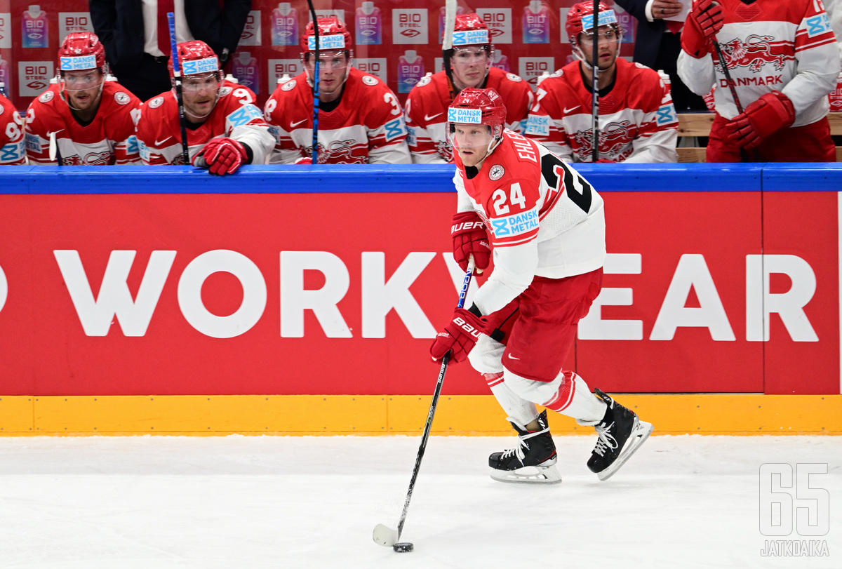 Nikolaj Ehlers ja Tanska hakevat olympiapaikkaa kotikentällään.