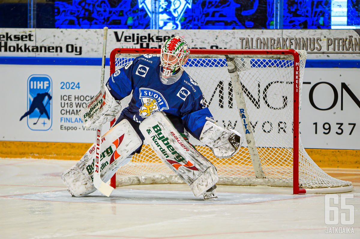 Leijonat pystyi torstaina luottamaan maalivahtiinsa Lassi Lehtiseen.