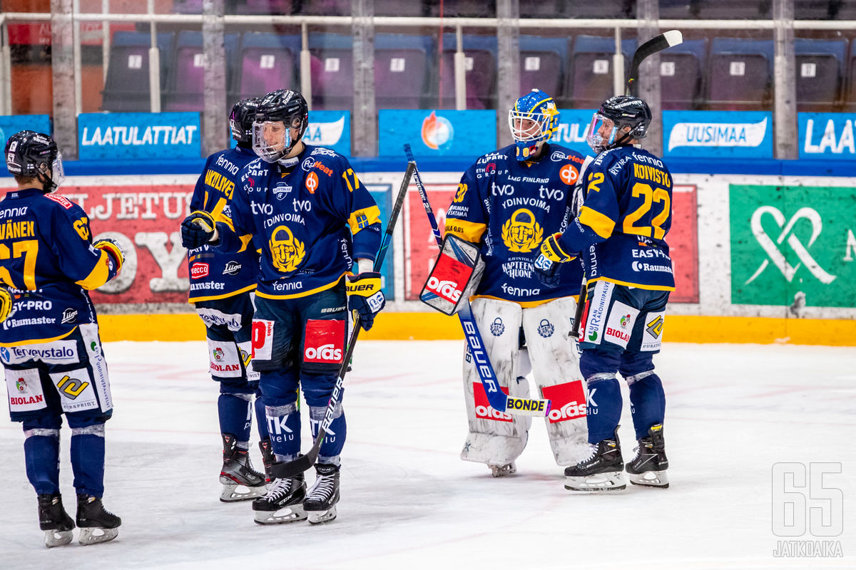 Lukko siirtyi ottelusarjassa 2–0 -johtoon.