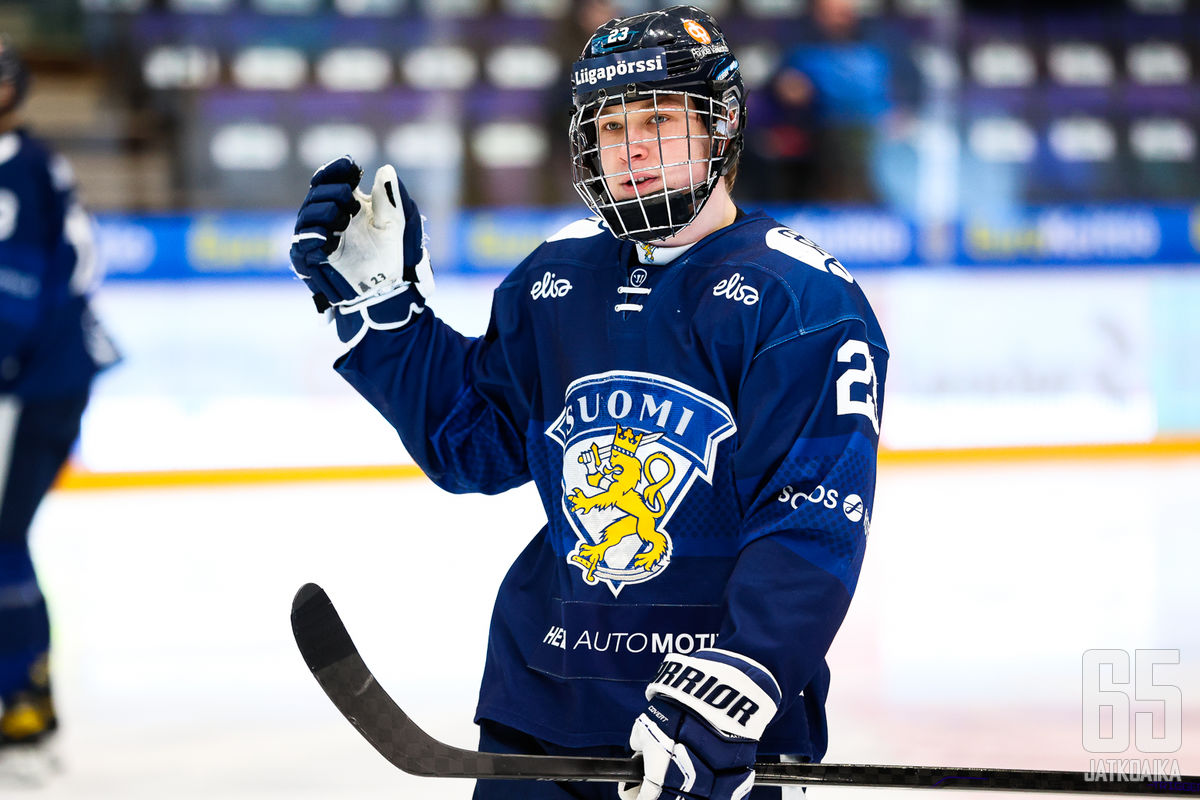 Jesse Kiiskinen on ollut Pikkuleijonien paras pistemies tällä kaudella.