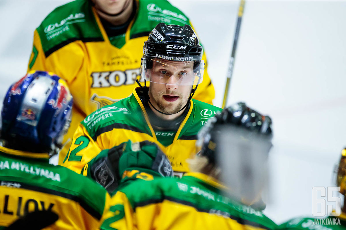 Jasse Ikonen ampui tämän kauden avausmaalinsa entistä seuraansa HIFK:ta vastaan.