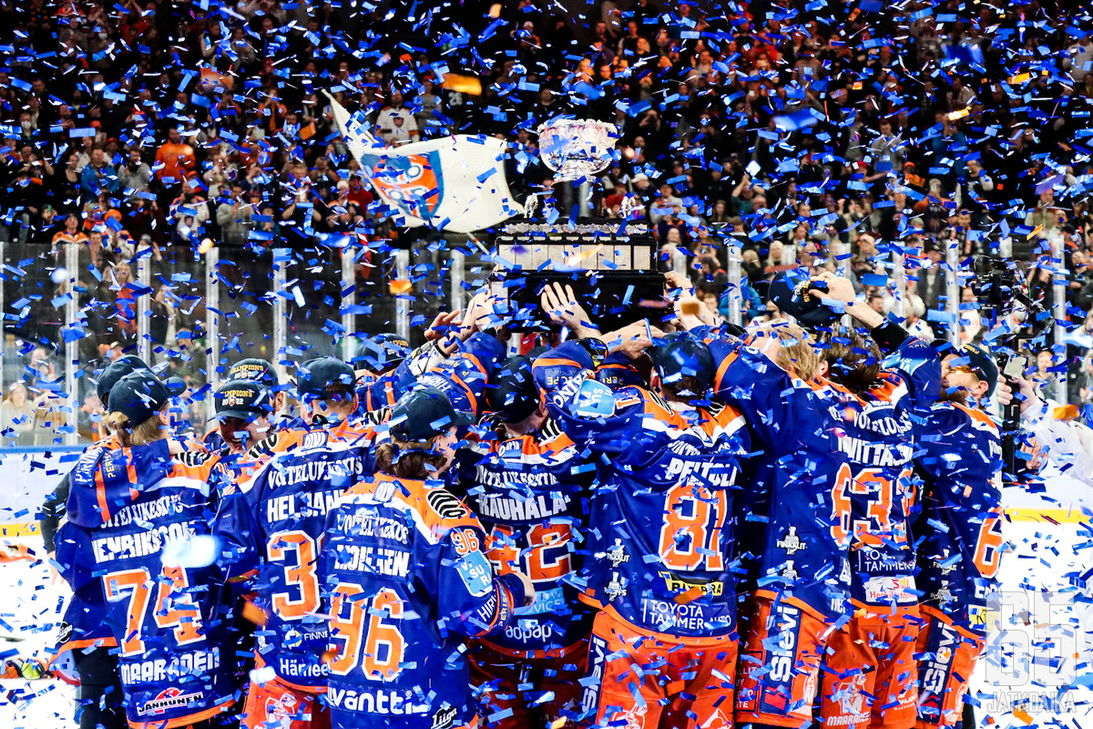 Tappara sai ansaitsemansa voittaessaan Nokia Arenan historian ensimmäisen  Liiga-mestaruuden  - Tappara - TPS - LIIGA - Otteluraportti -   - Kaikki jääkiekosta