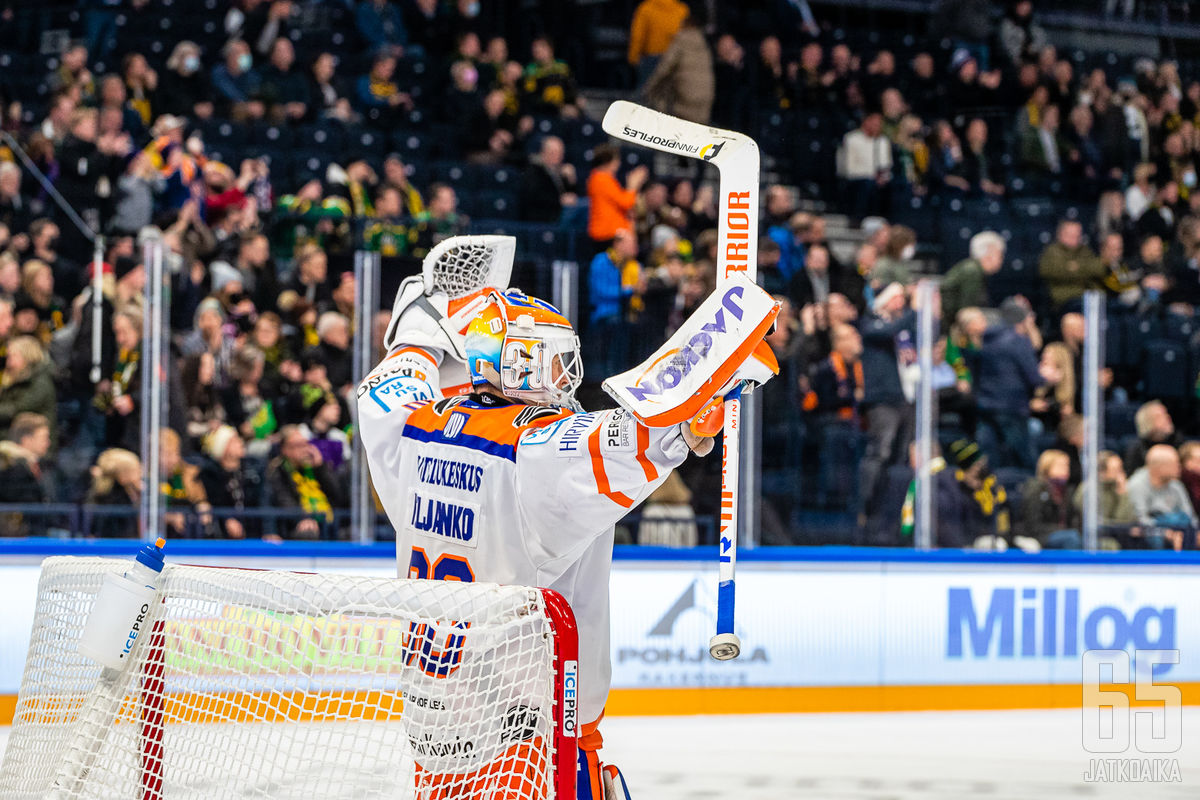 Christian Heljanko on ollut Tapparan tuki ja turva tälläkin kaudella.