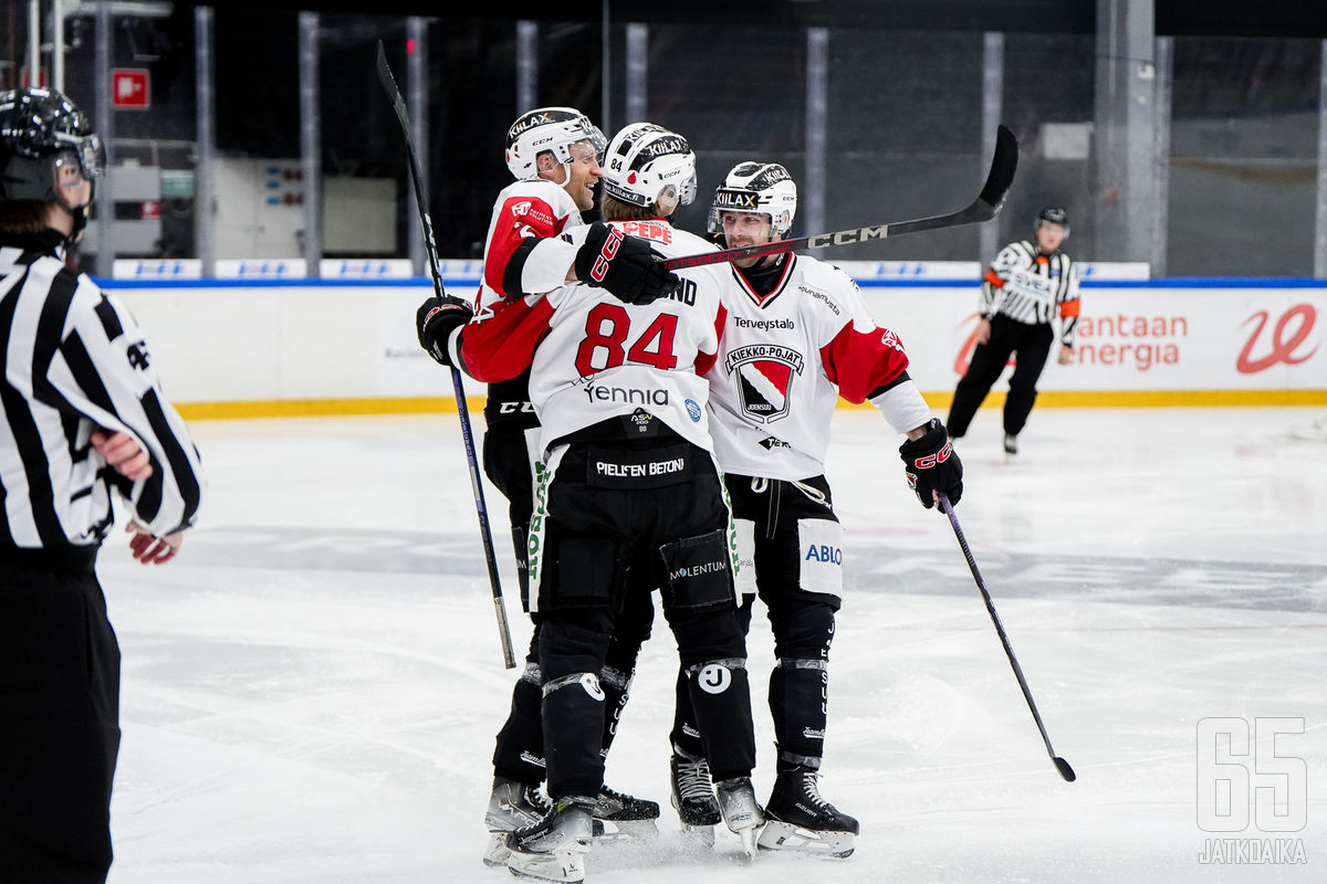 Kiekko-Pojat on kammennut itsensä Mestiksen neljännelle sijalle.