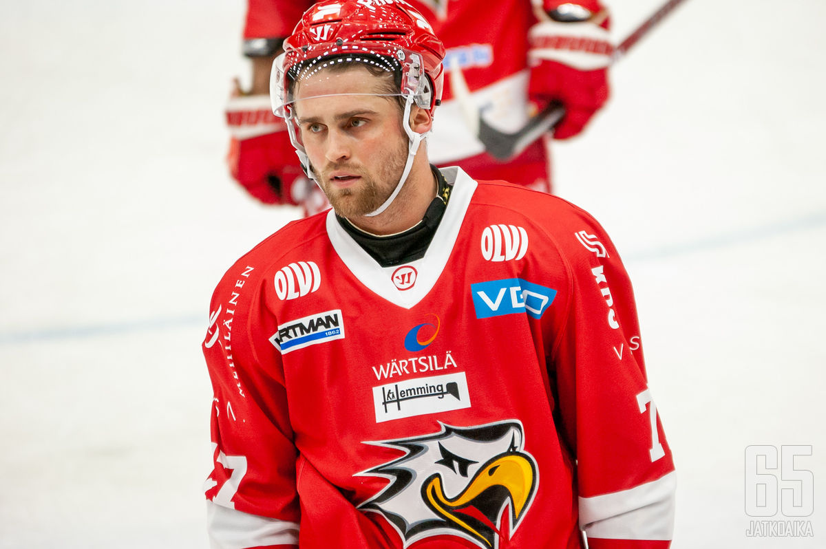 Tyler Nanne pelit Vaasassa tulivat päätökseen.