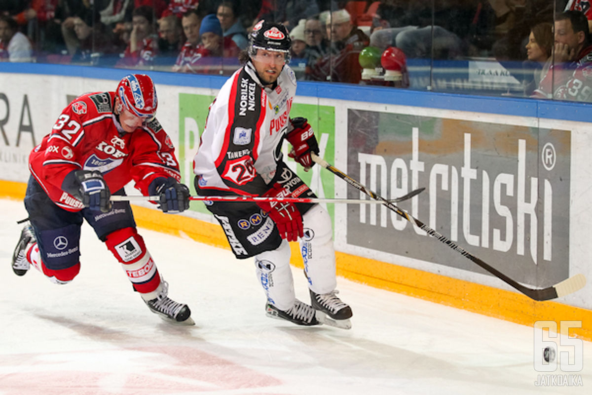 HIFK yritti, mutta Ässät piti tilanteet hallussaan.