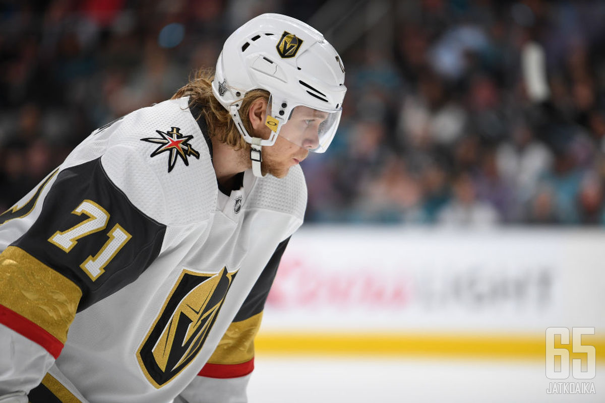 William Karlsson oli päättyneellä kaudella Golden Knightsin toiseksi tehokkain pelaaja.