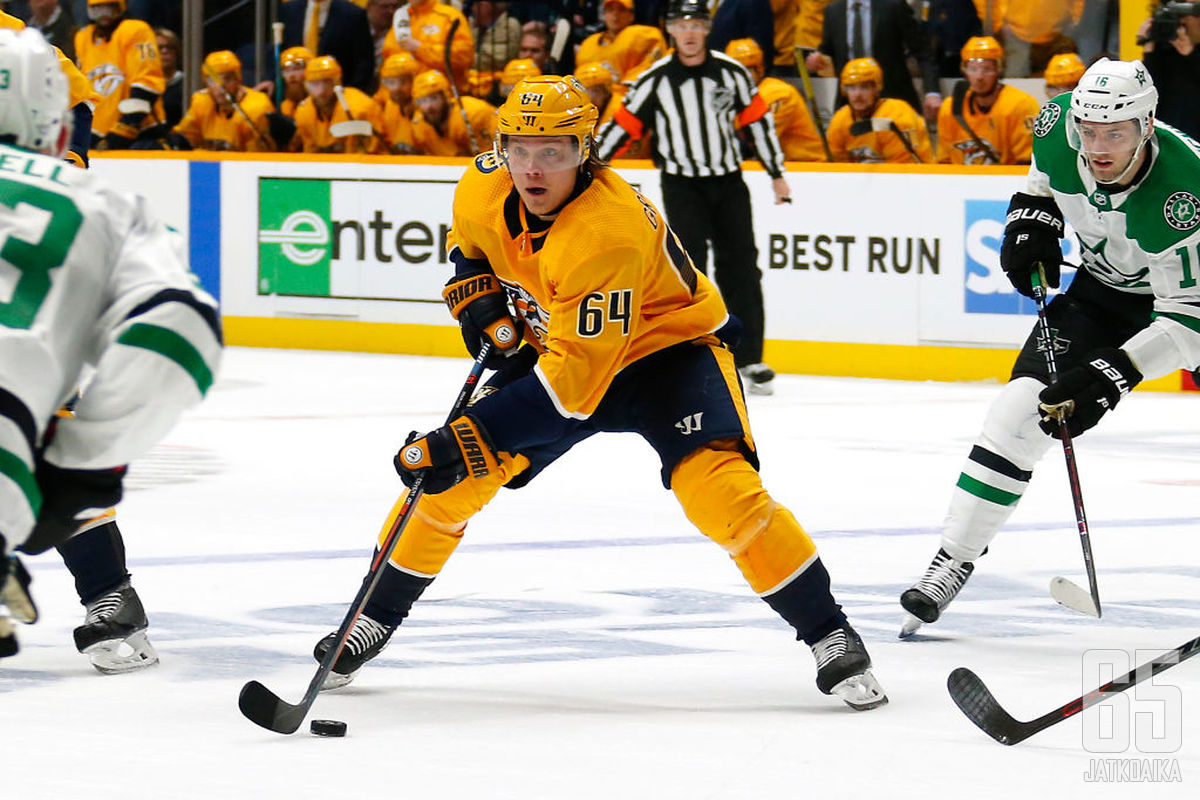 Granlund pelaa tällä hetkellä Nashville Predatorsissa.