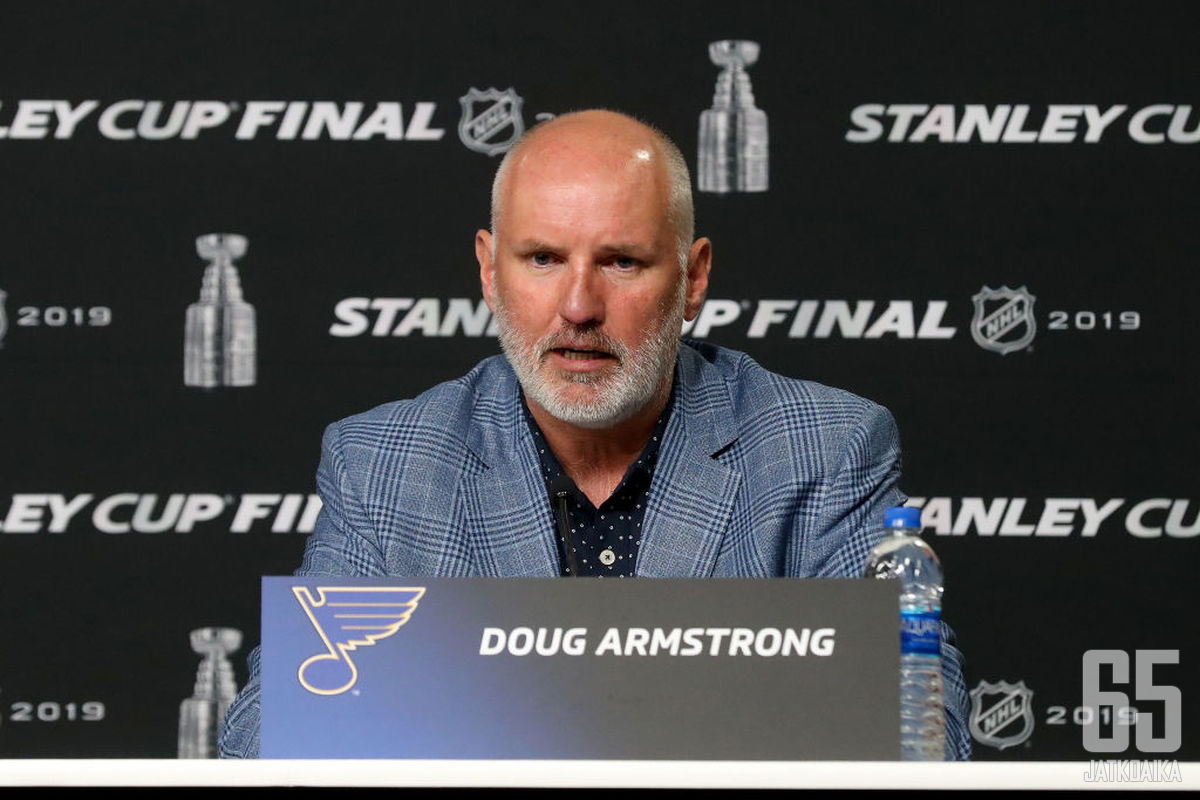 Doug Armstrong voitti Stanley Cupin toisen kerran. 20 vuotta sitten hän juhli voittoa Dallas Starsin apulais-GM:nä.