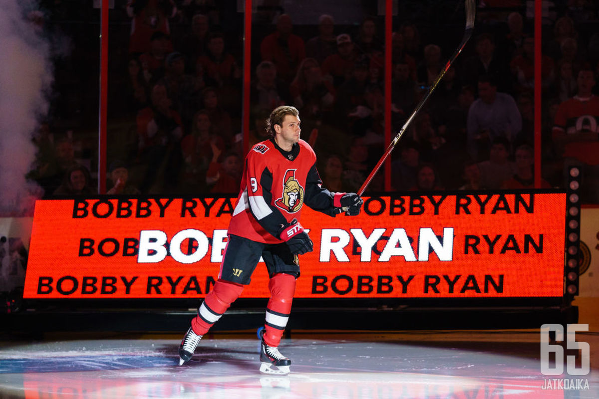 Bobby Ryan teki paluun kaukaloihin helmikuussa. 