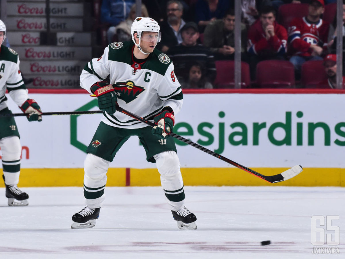 Mikko Koivu syötti kaksi maalia, kun Minnesota Wild voitti Montreal Canadiensin maalein 4-3.