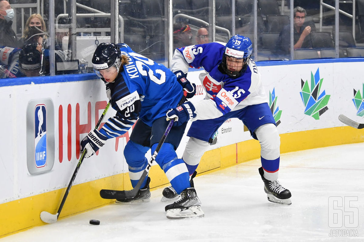 Suomi ja Slovakia ovat jo kuudennessa peräkkäisessä turnauksessa samassa alkulohkossa.