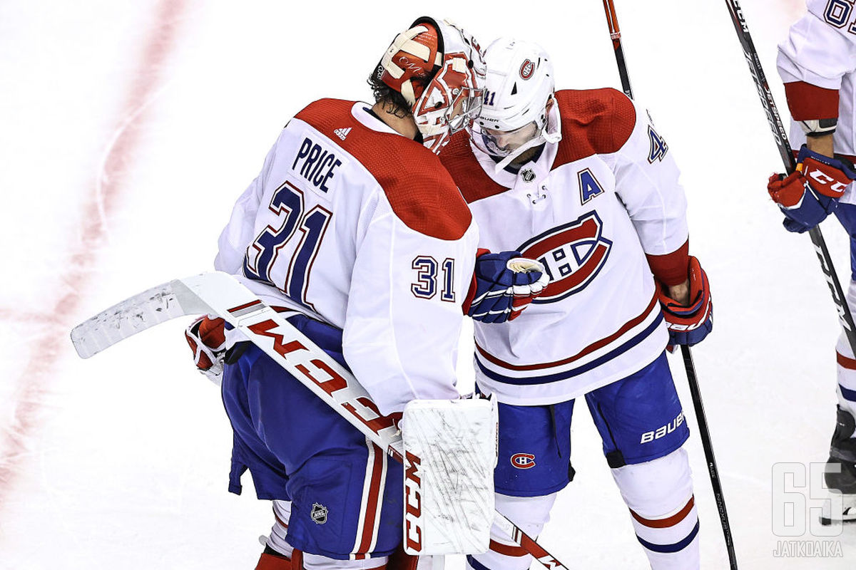 Carey Price oli vakuuttava Maple Leafs -sarjassa. 