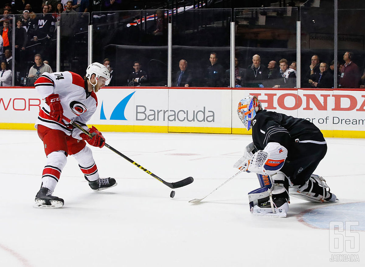 Slavinin otteet ensimmäisellä täydellä NHL-kaudella toivat pitkän jatkosopimuksen.