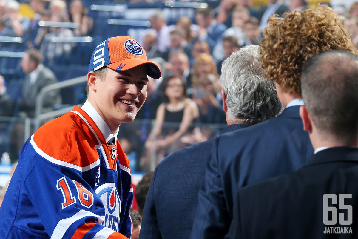 Edmonton OIlers vastasi koko varaustilaisuuden suurimmasta yllätyksestä.