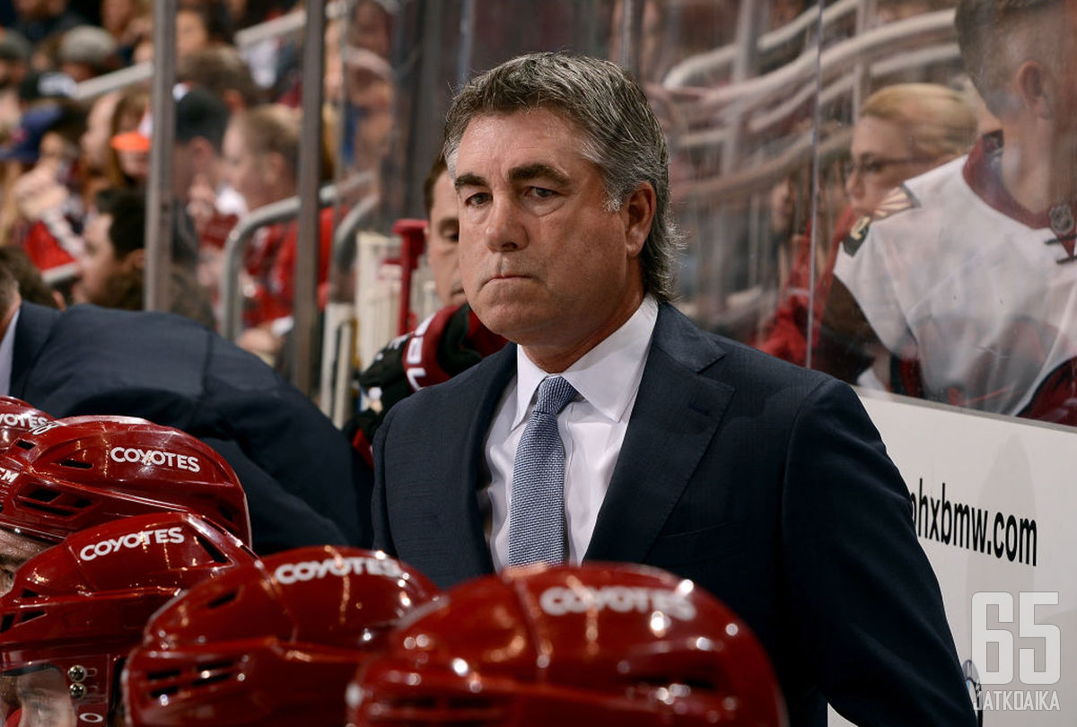 Dave Tippett toimi ennen Oilers-pestiään Arizona Coyotesin päävalmentajana kahdeksan kauden ajan.