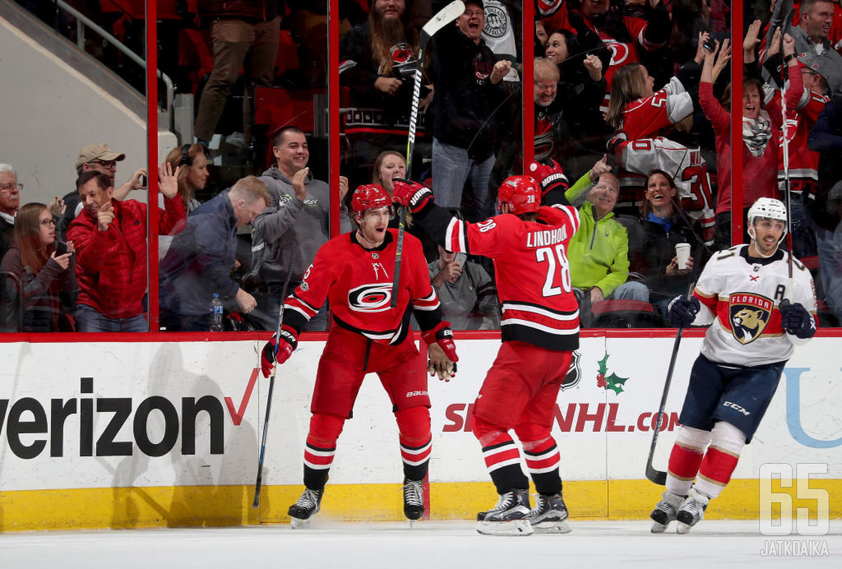 Hanifin ja Lindholm pelaavat jatkossa Calgary Flamesin väreissä.