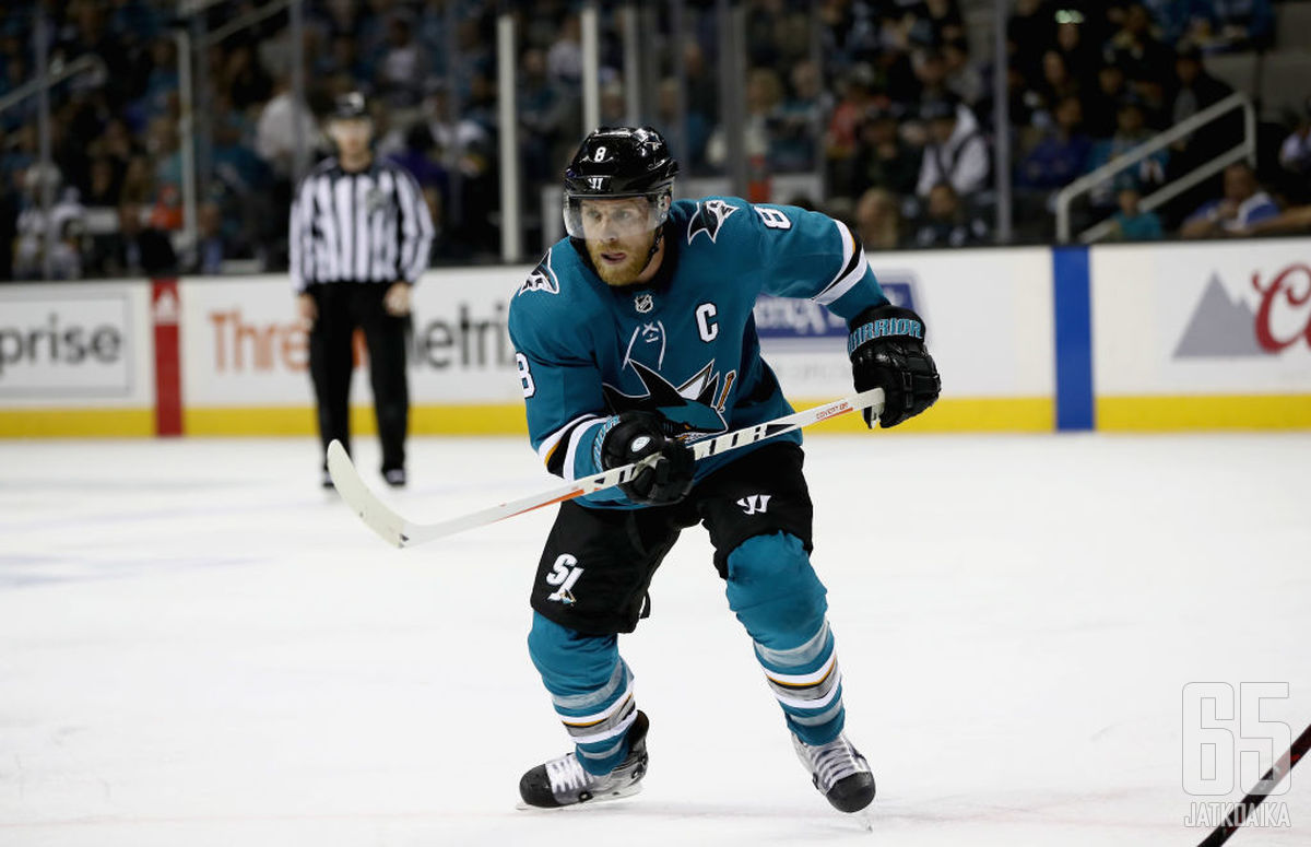 Pavelski vaihtaa seuraa ensimmäistä kertaa NHL-urallaan.