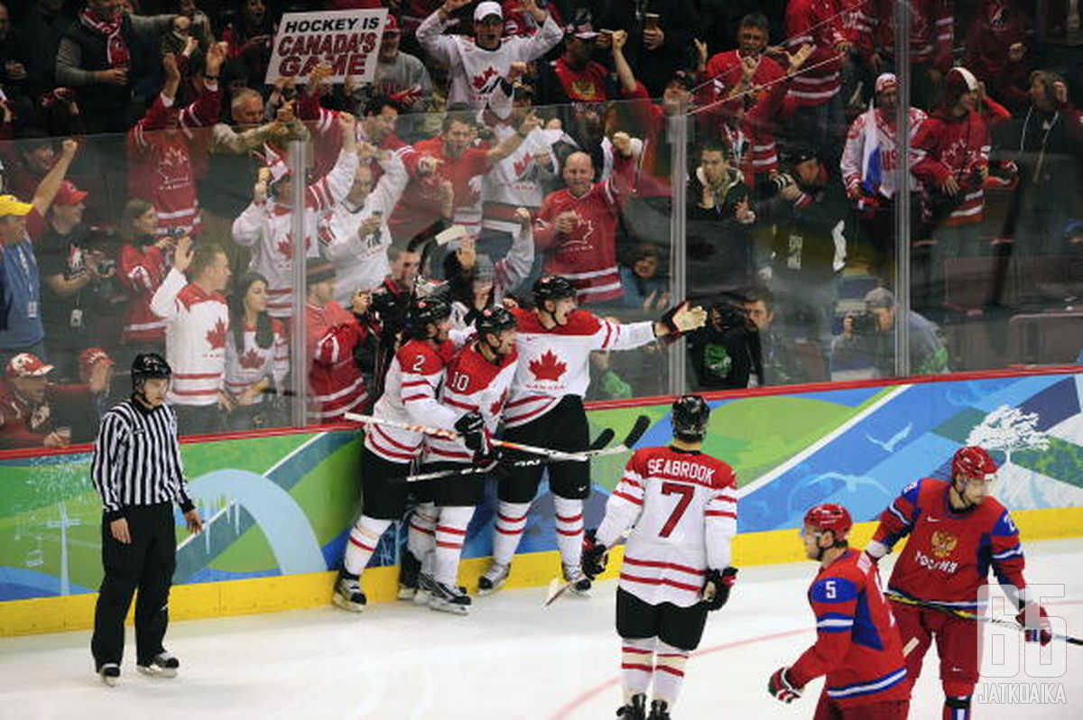 Kanada juhli olympiakultaa kotikisoissaan talvella 2010. 