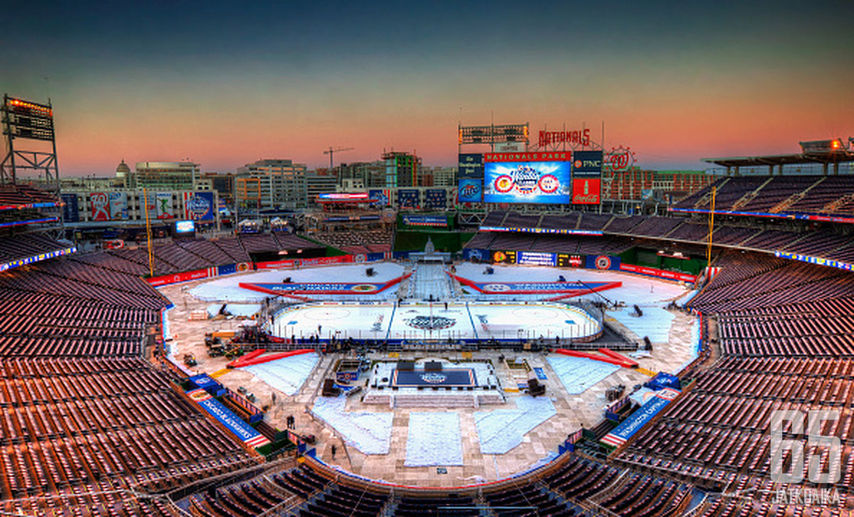 Winter Classic pelataan tänä vuonna Nationals Parkissa, Washingtonissa