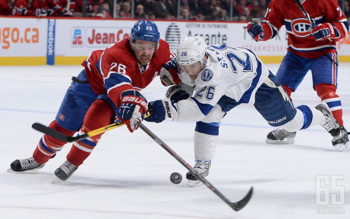 Gorges on kantanut isoa vastuuta Canadiensissa.