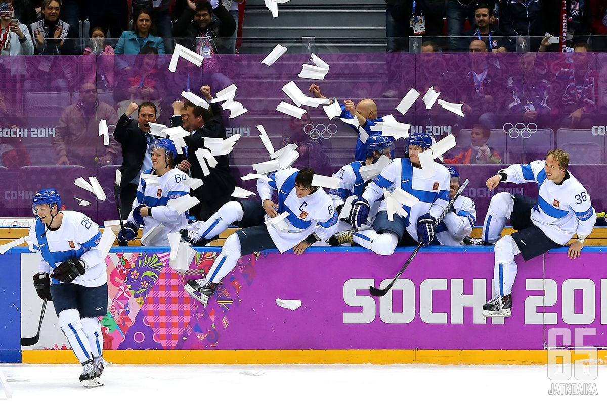 2014 olympialaisissa Leijonien urakka päättyi voittoon.