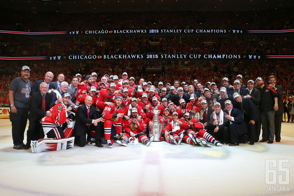 Chicago Blackhawks hakee neljättä mestaruuttaan 2010-luvulla.