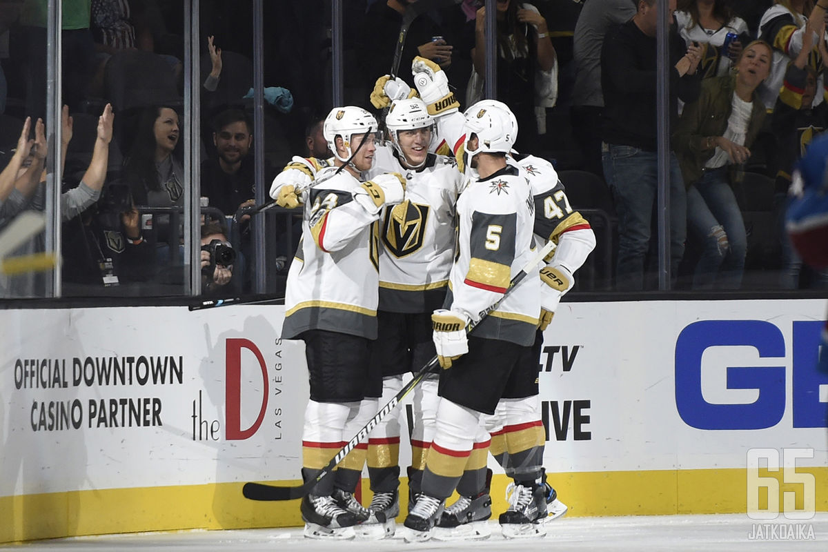 Vegas Golden Knights nauttii alkukauden huumasta ja paistattelee voittoputkessa.