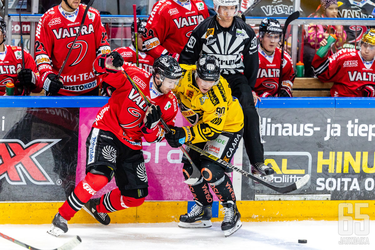 JYP oli nälkäisempi joukkue Järvi-Suomen derbyssä.