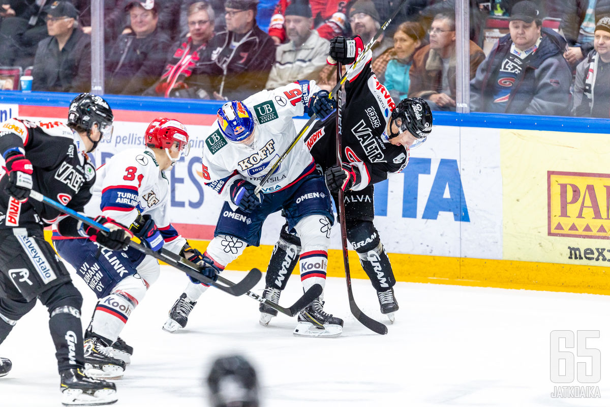 HIFK oli isäntä kaksinkamppailuissa.