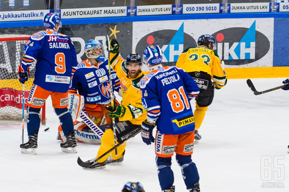 Tamperelaiset vastakkain - Ilves katkaisi Tapparan voittoputken -   - Tappara - Ilves - LIIGA - Otteluraportti  -  Kaikki jääkiekosta