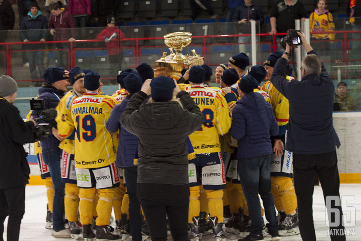 Jukurit päätti pitkän Mestis-taipaleensa mestaruuteen.