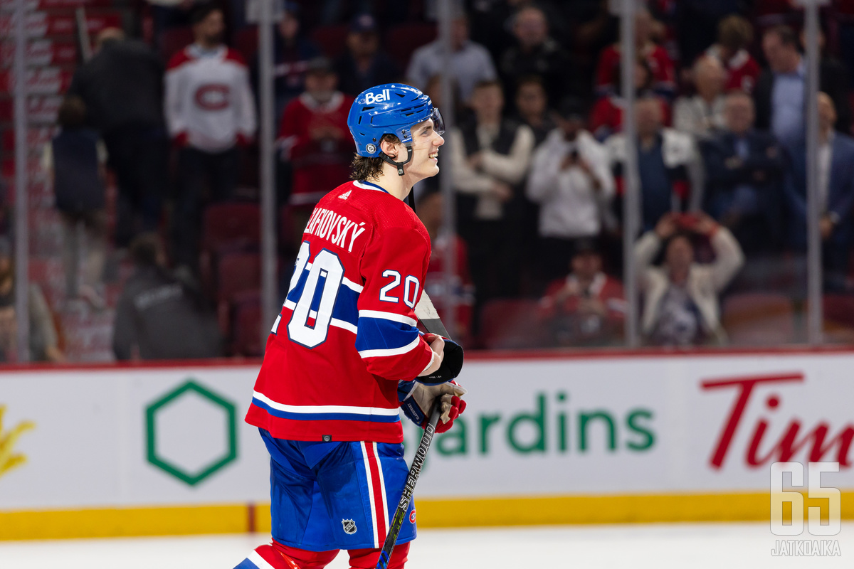 Juraj Slafkovský varattiin kesällä 2022 koko varaustilaisuuden ensimmäisenä pelaajana Montreal Canadiensin riveihin.